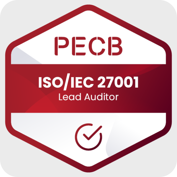Badge Certified ISO IEC 27001 Lead Auditor