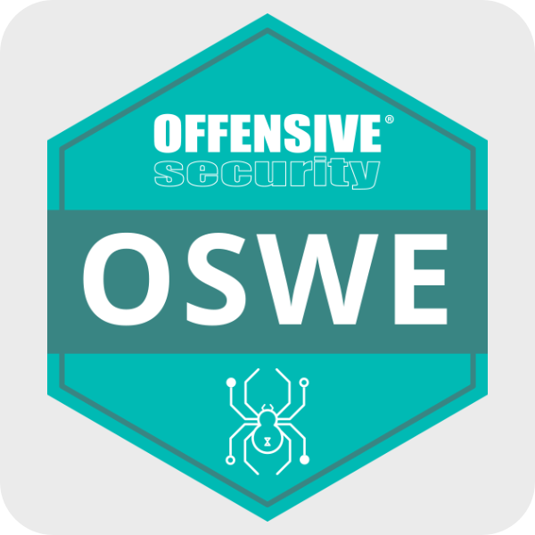 Badge Offensive Security Web Expert - OSWE