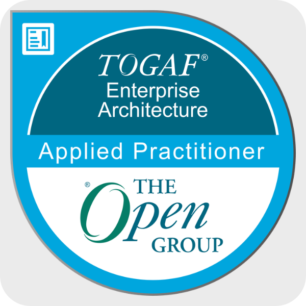 Badge Togaf 10 Enterprise Architecture Applied Practioner
